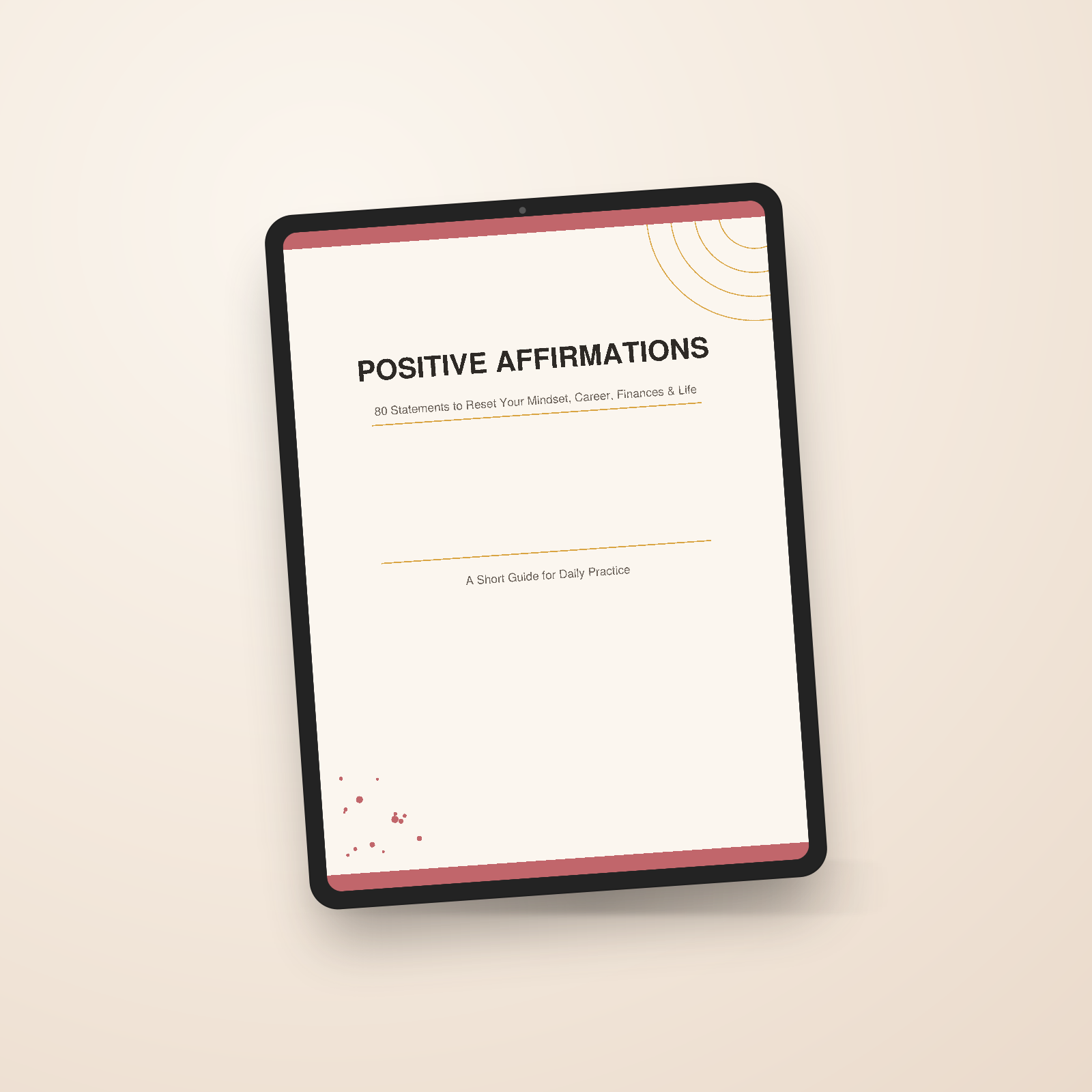 80 Positive Affirmations: A Daily Mindset Reset Guide (PDF)