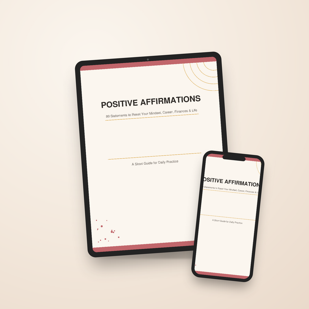 80 Positive Affirmations: A Daily Mindset Reset Guide (PDF)